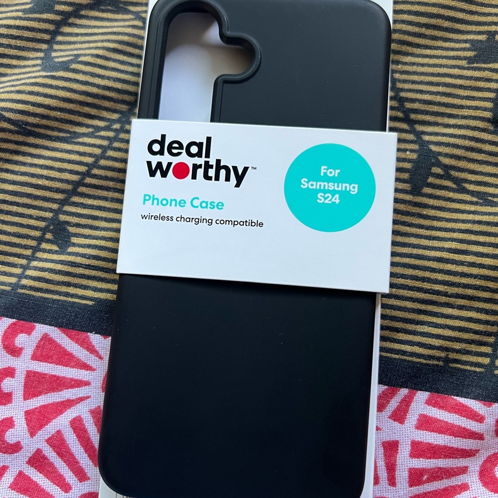 Target Black Phone Case for Samsung S24